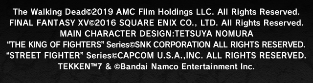 TEKKEN™7 & ©BANDAI NAMCO Entertainment Inc. ©CAPCOM U.S.A., INC. ALL RIGHTS RESERVED.